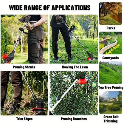 Tosaerba e Rifinitore Elettrico Multifunzione